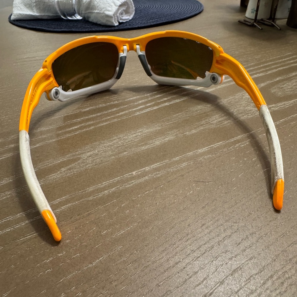 Oakley Orange and Silver Sunglasses - Picture 2 of 4